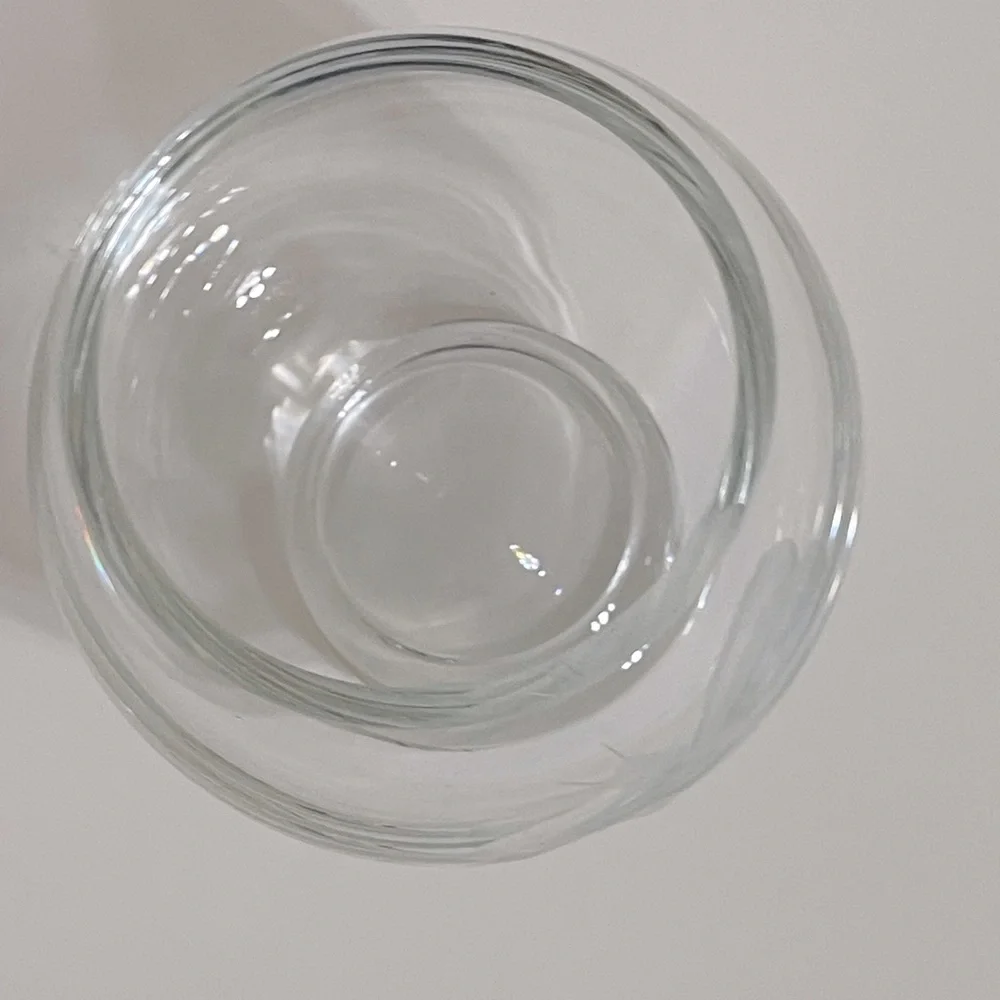 CRATE&BARREL X Krosno Crystal Votive Tea Light Candle Holder Dragonfly Etched